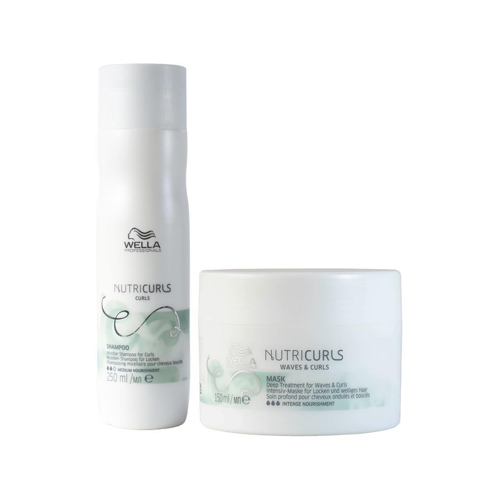Kit Wella Professionals Nutricurls - Shampoo e Máscara - 1