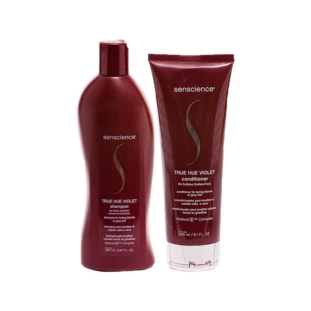 Kit Senscience True Hue Violet - Shampoo e Condicionador - 1