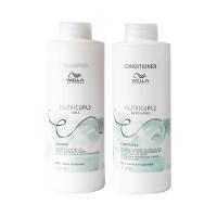 Kit Wella Professionals Nutricurls Profissional - Shampoo e Condicionador - 1