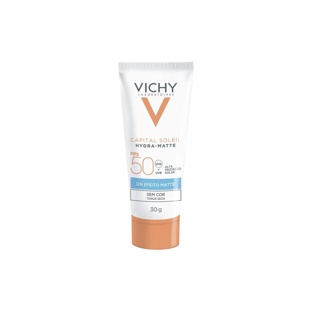 Vichy Capital Soleil Hydra-Matte Protetor Solar Facial FPS50 30g - 1