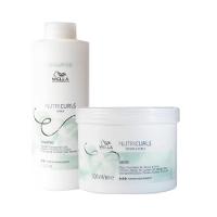 Kit Wella Professionals Nutricurls Profissional - Shampoo e Máscara - 1