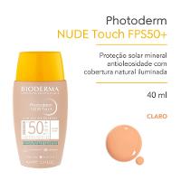 Bioderma Photoderm Nude Touch Protetor Solar Facial Matte FPS50+ Claro 40ml - 2