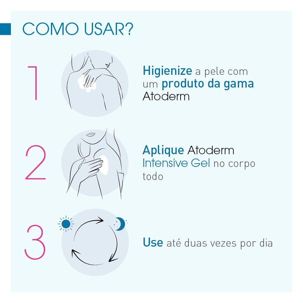 Bioderma Atoderm Intensive Gel Creme Hidratante Corporal 500ml - 4