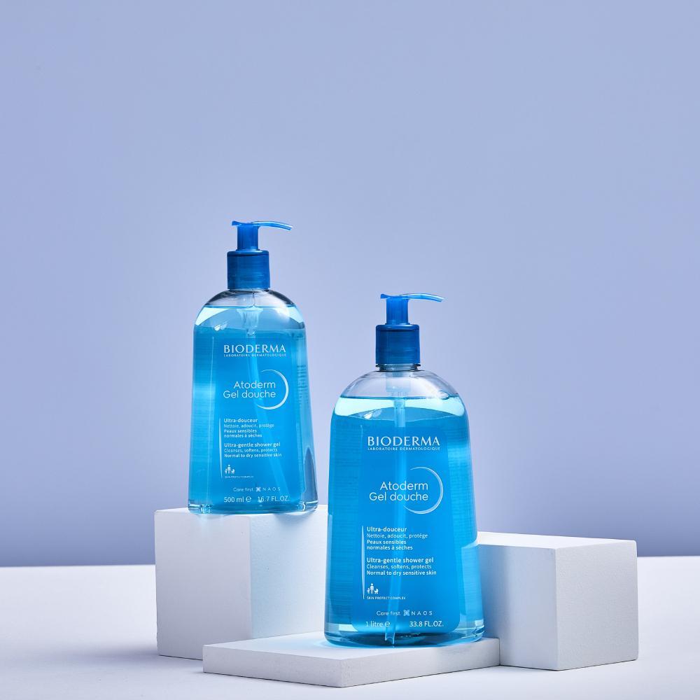 Bioderma Atoderm Gel de Banho Corporal Hidratante 1l - 3