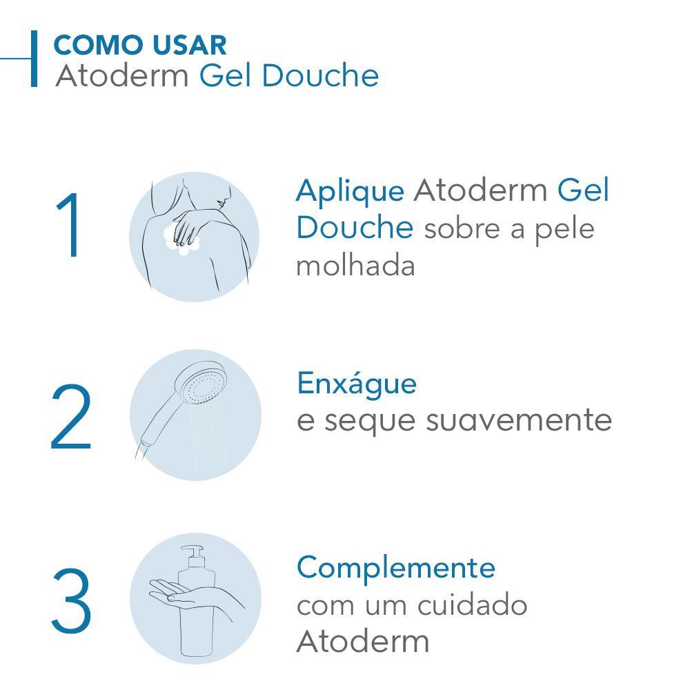 Bioderma Atoderm Gel de Banho Corporal Hidratante 1l - 5