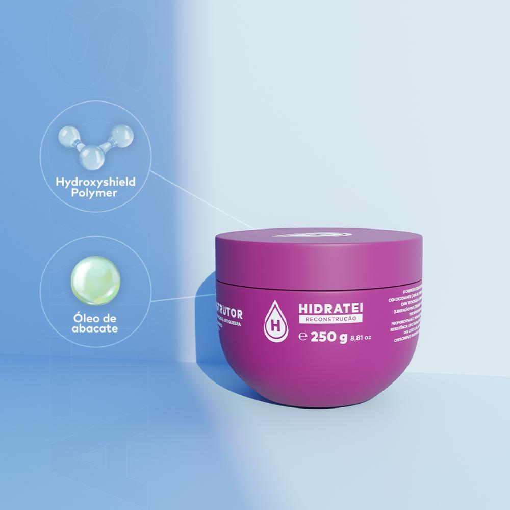 Hidratei Reconstrução Máscara 250g - 3