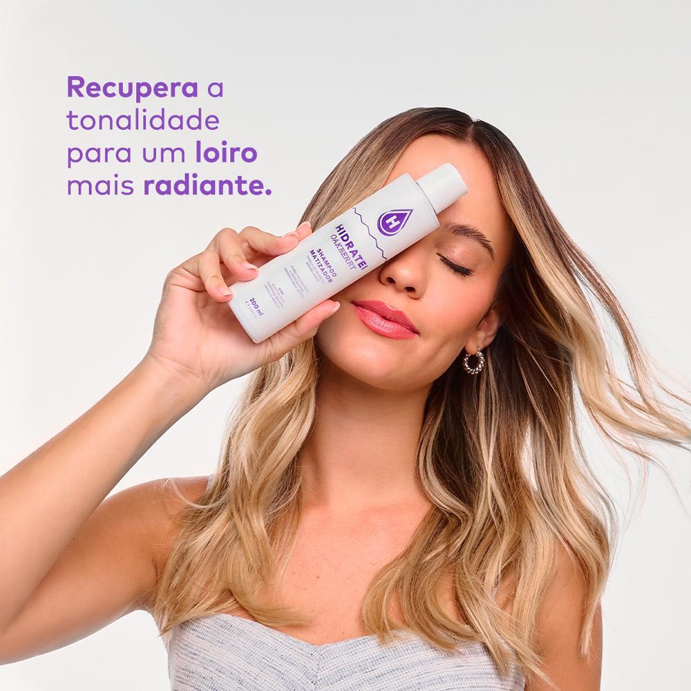 Hidratei Oakberry Shampoo Matizador 200ml - 2