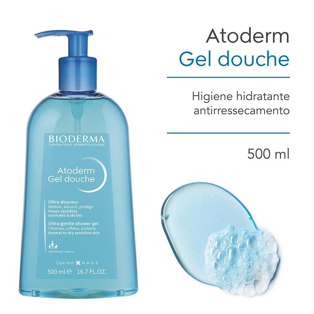 Bioderma Atoderm Gel de Banho Corporal Hidratante 500ml - 2