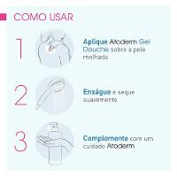 Bioderma Atoderm Gel de Banho Corporal Hidratante 500ml - 5