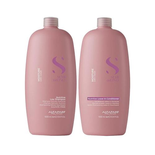 Kit Alfaparf Milano Professional Semi Di Lino Moisture Profissional - Shampoo e Condicionador