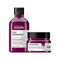 Kit L'Oreál Professionnel Serie Expert Curl Expression - Shampoo Intense e Máscara Rich - 1