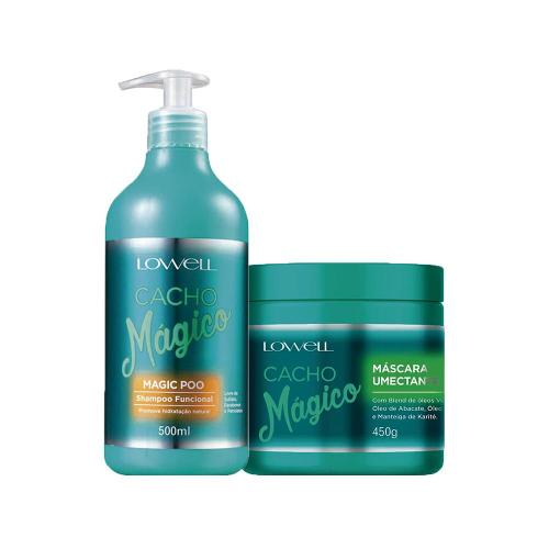 Kit Lowell Cacho Mágico - Shampoo e Máscara