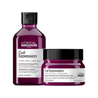 Kit L'Oreál Professionnel Serie Expert Curl Expression - Shampoo Antirresíduos e Máscara - 1
