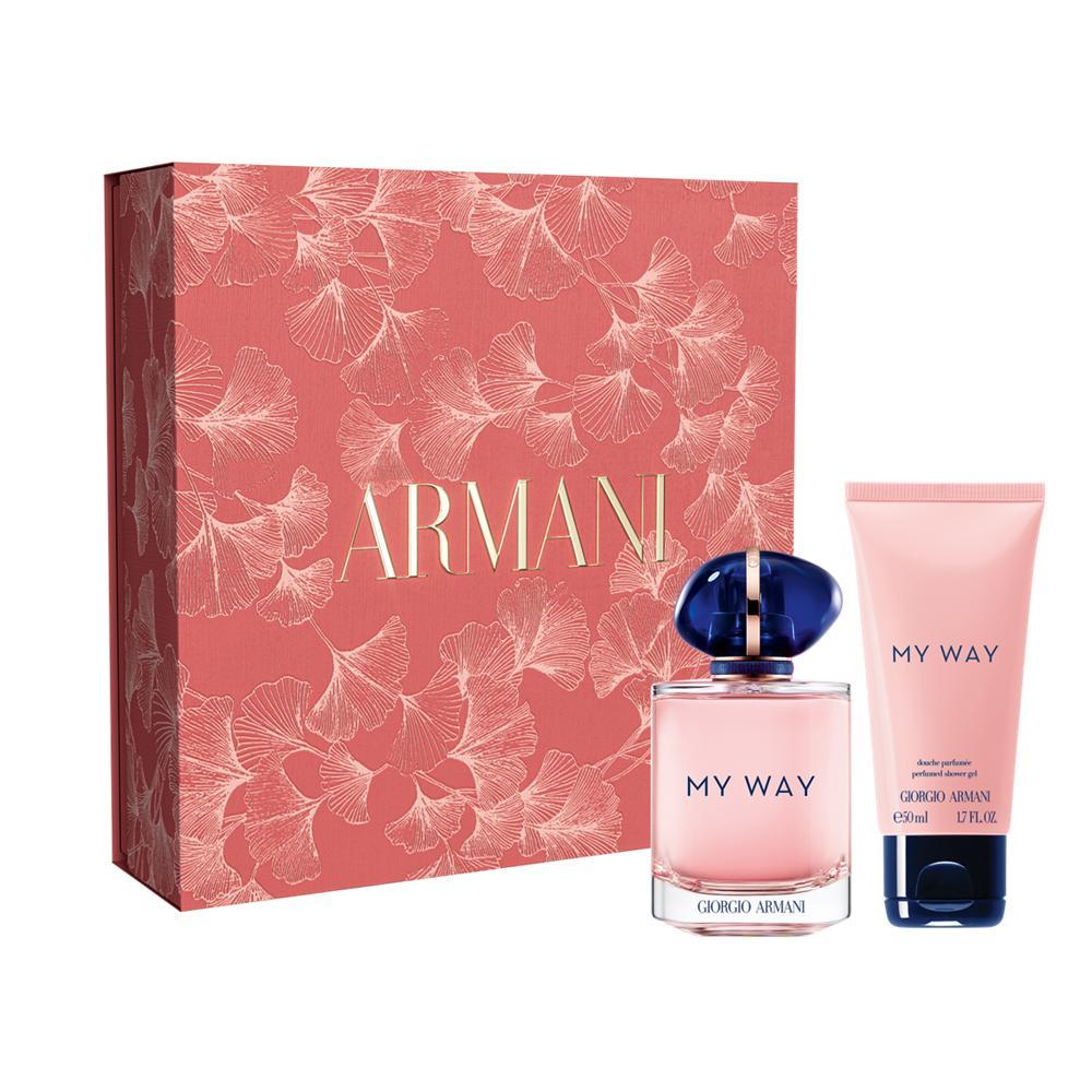 Kit Giorgio Armani My Way Edp 90Ml + Gel 50Ml - 1