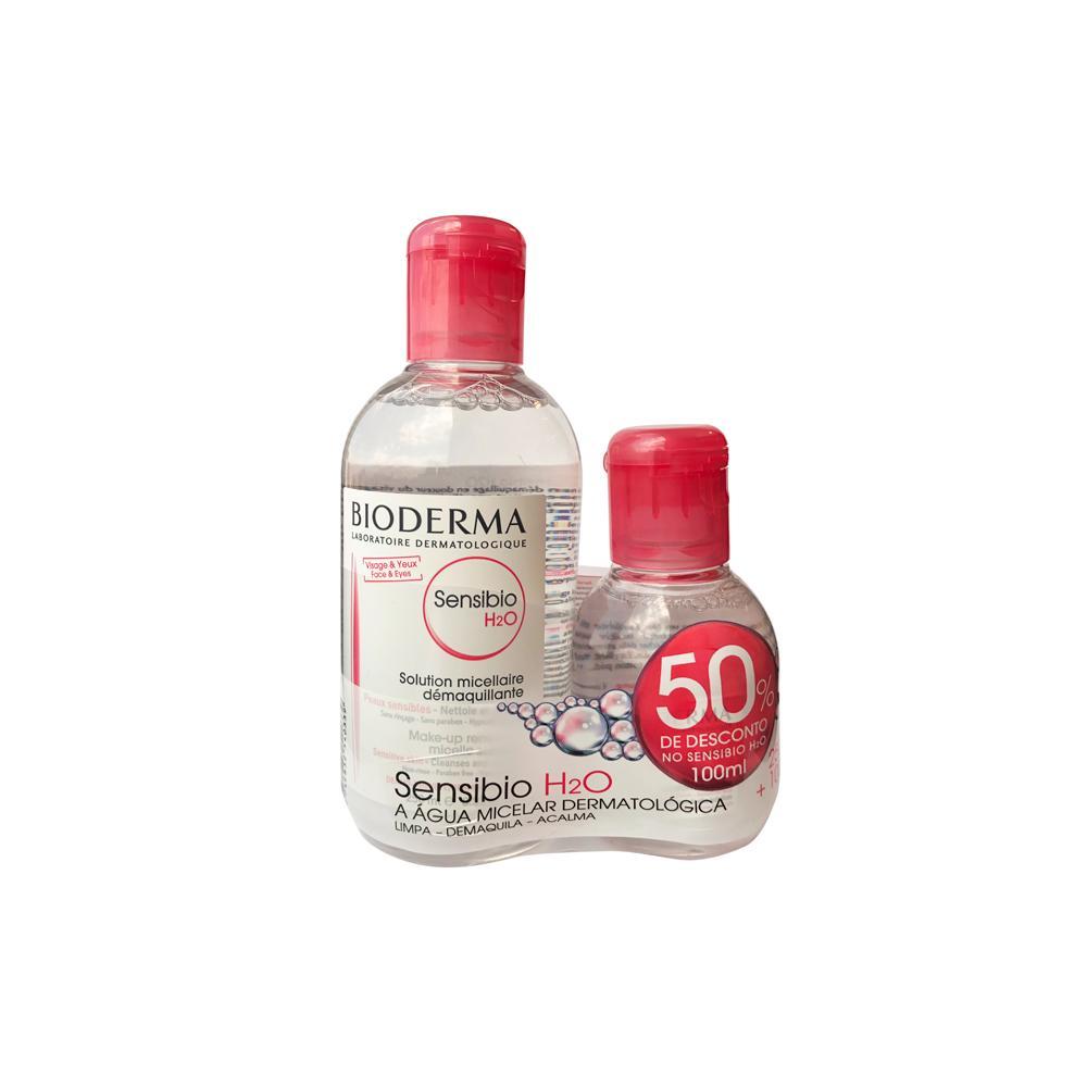 Kit Bioderma Sensibio H2O - Água Micelar 250ml + Água Micelar 100ml - 1