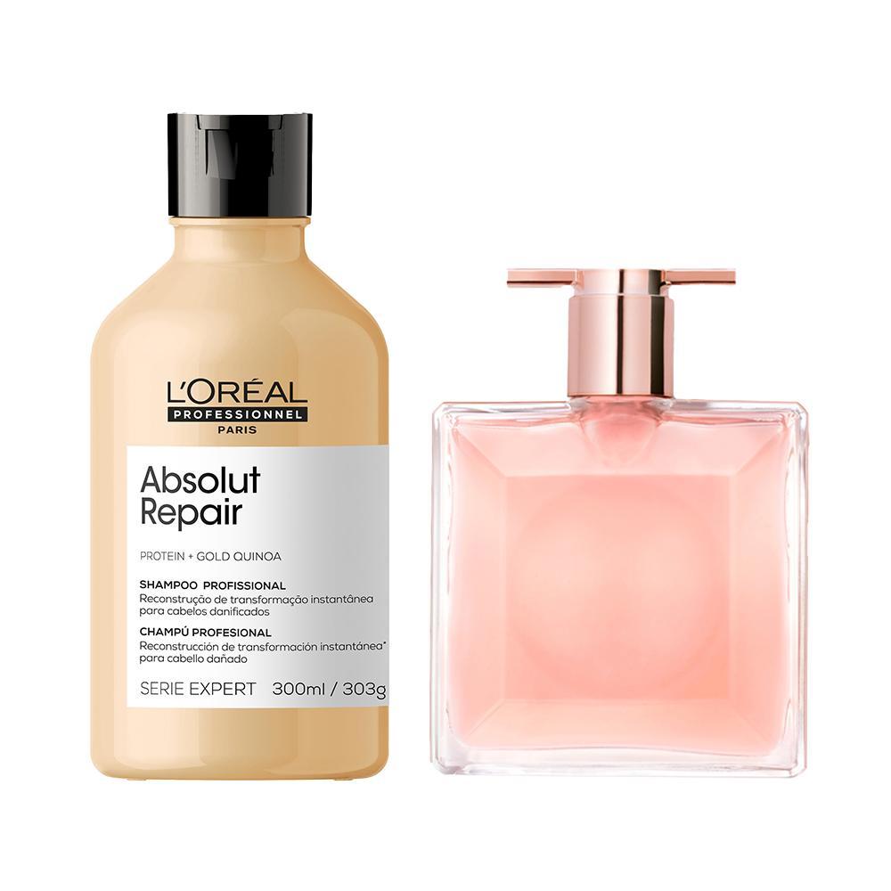 Kit Lancôme Idôle Fem EDP Perf 25ml + 1 Shampoo 300ml - 1