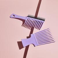 Tangle Teezer Combs Hair Pick Pente para Finalizar Lilas