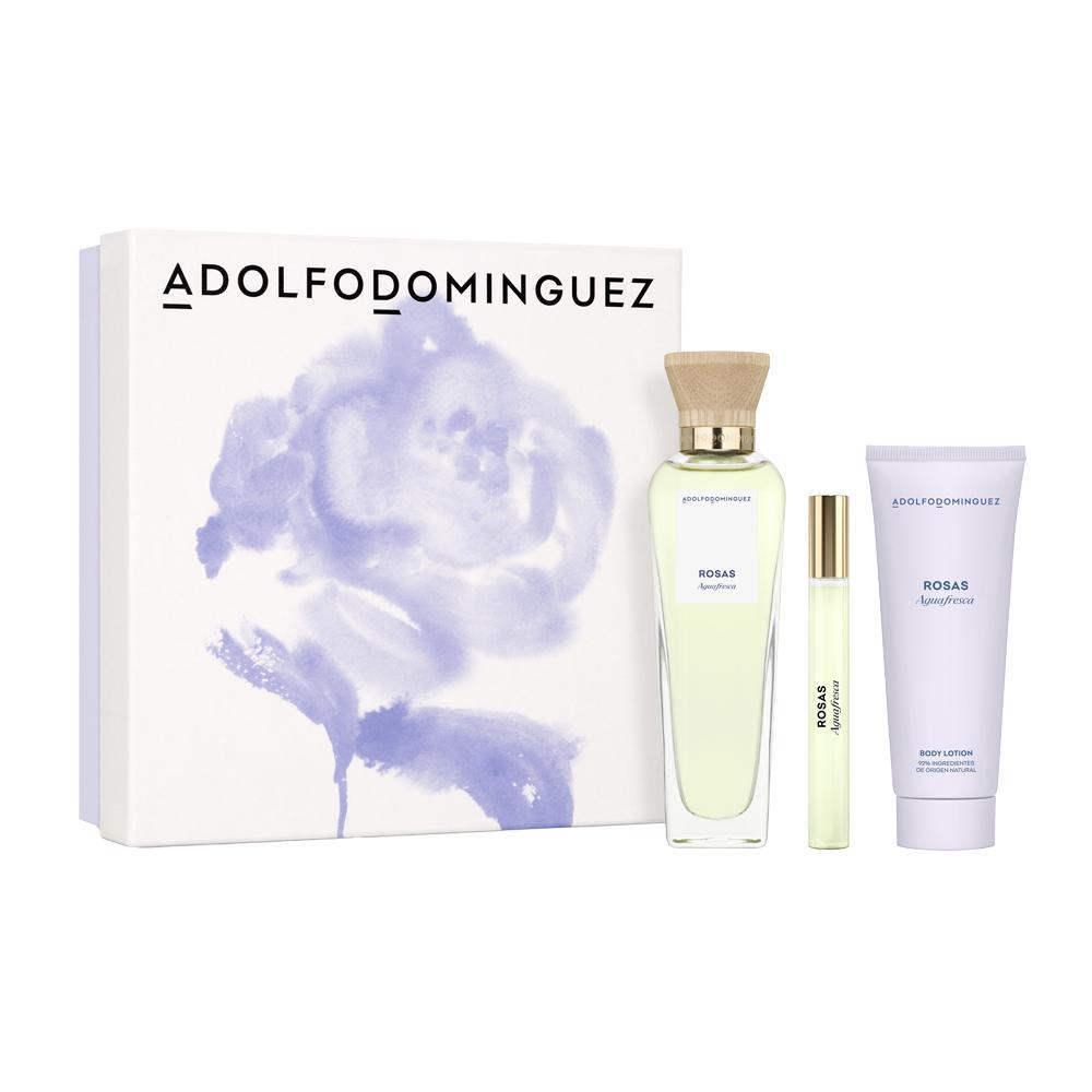 Kit Adolfo Dominguez Agua Fresca De Rosas Edt 3 Produtos - 1