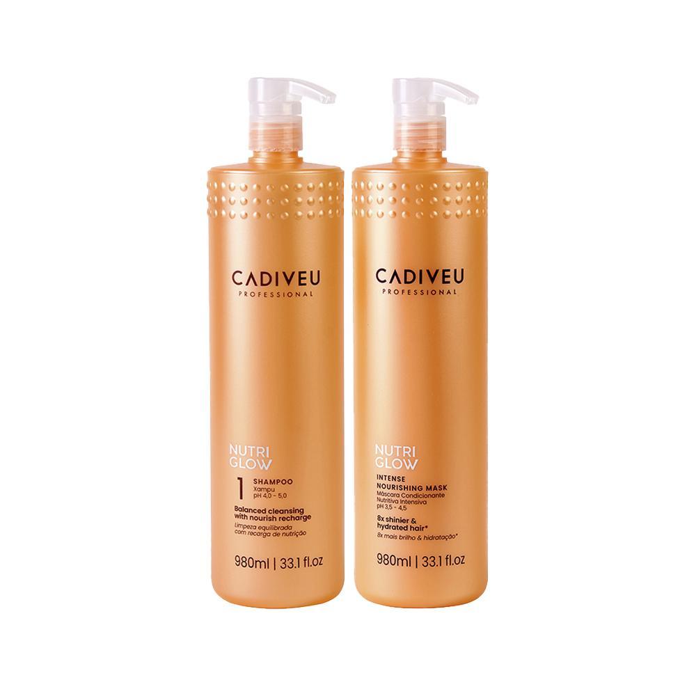 Kit Cadiveu Nutri Glow - Shampoo e Máscara de Nutrição 980ml - 1