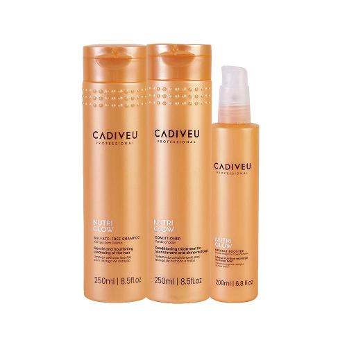 Kit Cadiveu Nutri Glow - Shampoo e Condicionador de Nutrição e  Booster de Nutrição