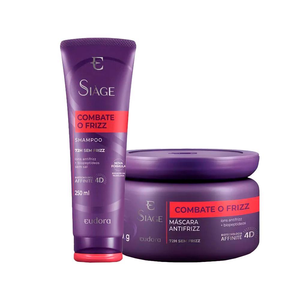 Kit Eudora Siáge Combate o Frizz - Shampoo e Máscara - 1
