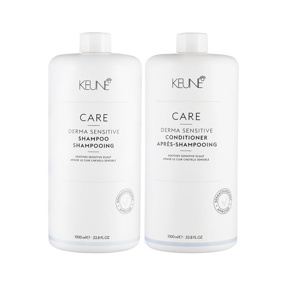 Kit Capilar Keune Derma Sensitive - Shampoo e Condicionador 1000 ml - 1