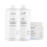 Kit Capilar Keune Derma Sensitive - Shampoo e Condicionador e Mascara de Hidratação 500 ml - 1