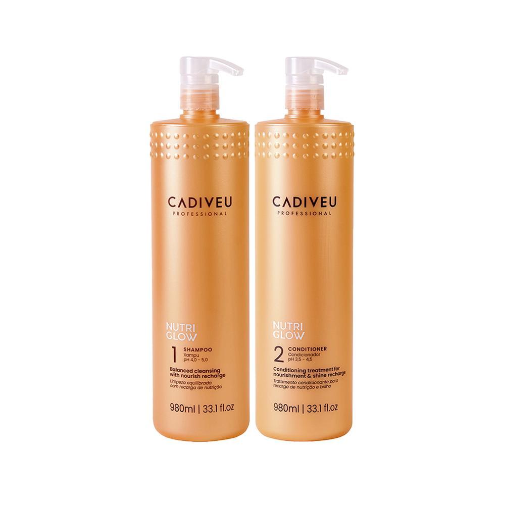 Kit Cadiveu Nutri Glow - Shampoo + Condicionador 980ml - 1