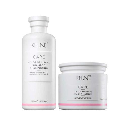 Kit Keune Care Color Brillianz - Shampoo e Máscara de Cuidado da Cor