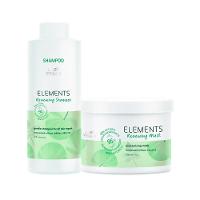 Kit Capilar Hidratação Wella Professionals Elements Renewing - Shampoo e Máscara 500 ml - 1