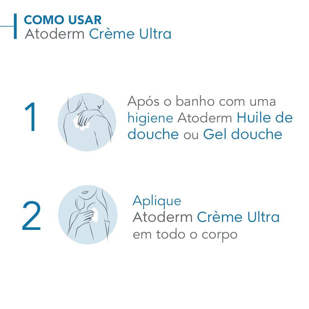 Bioderma Atoderm Ultra Creme Corporal Hidratante 500ml - 6