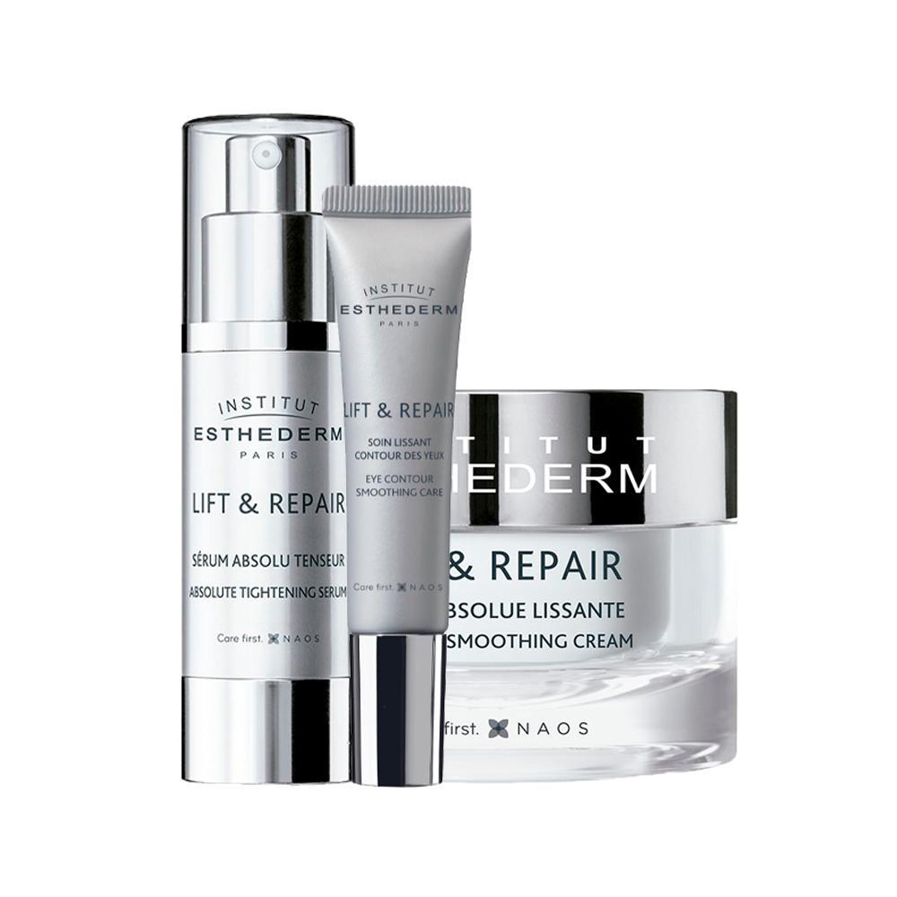 Kit Estherm Anti-Idade Lift & Repair - Creme Facial e Creme para os Olhos e Sérum Facial - 1