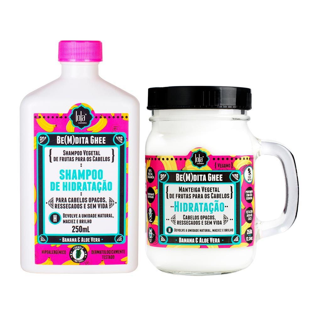 Kit Lola Cosmétics Be(m)dita Ghee Hidratação - Shampoo e Máscara 350 g - 1