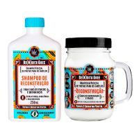 Kit Lola Cosmetics Reconstrução Be(m)dita Ghee - Shampoo e Máscara de Reconstrução 350g - 1