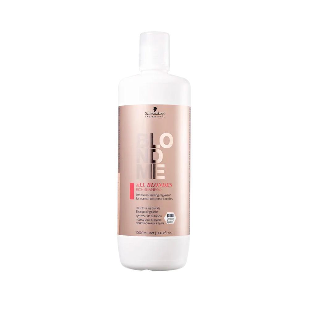 Schwarzkopf Professional Blondme All Blondes Shampoo 1000ml - 1