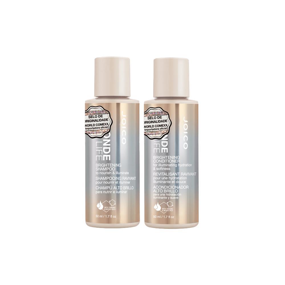 Kit Joico Blonde Life Brightening - Shampoo e Condicionador 50 ml - 1