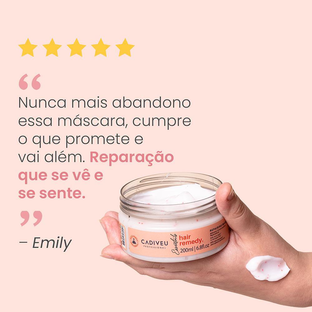 Cadiveu Essentials Hair Remedy Máscara Reparadora 200ml - 8