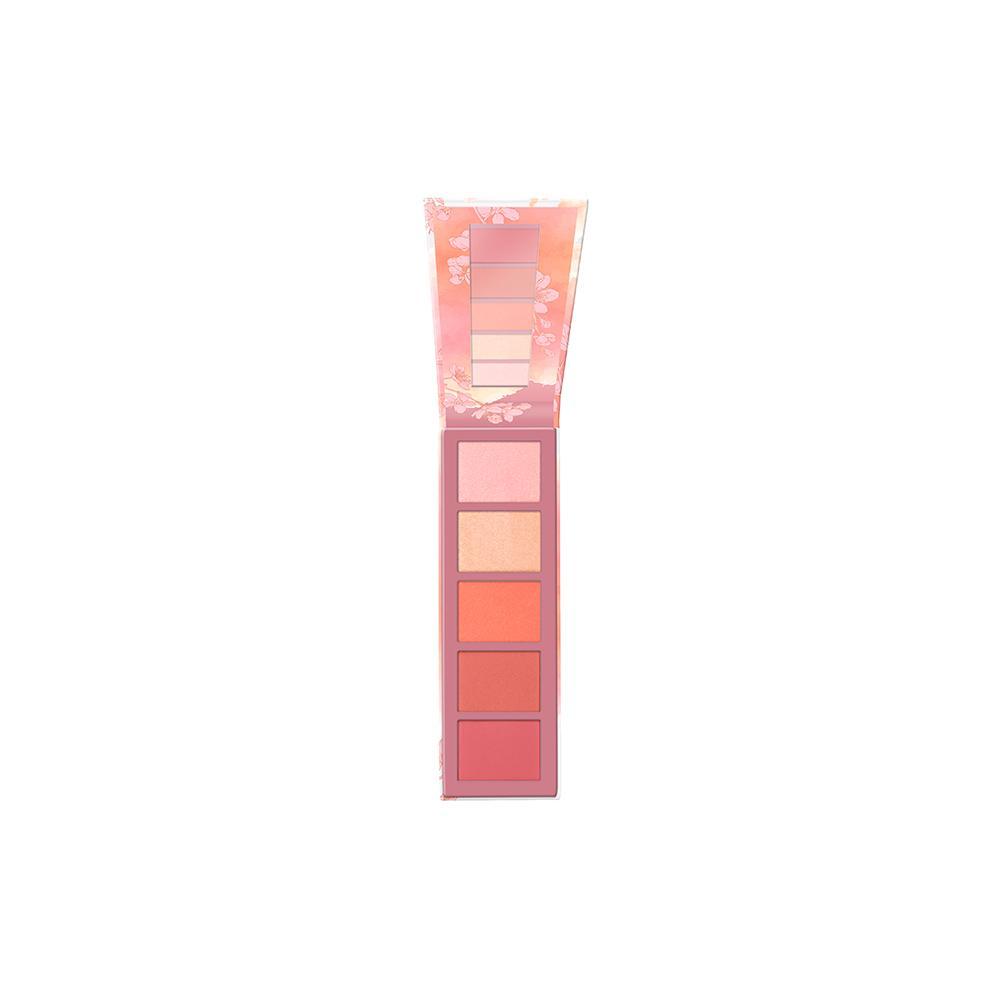 Essence Peachy Blossom 5 Shades Paleta de Blush e Iluminador em Pó - 1