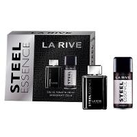 Kit La Rive Steel Essence EDT Perfume Masculino 100ml e Desodorante 150ml - 1