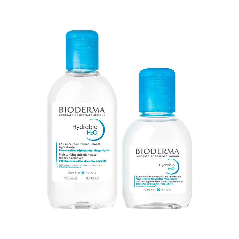 Kit Facial Bioderma Hydrabio - Água Micelar 250 ml e Água Micelar 100 ml - 1