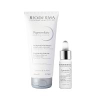 Kit Bioderma Pigmentbio - Sabonete Líquido e Sérum Facial Clareador C-Concentrate 15ml - 1