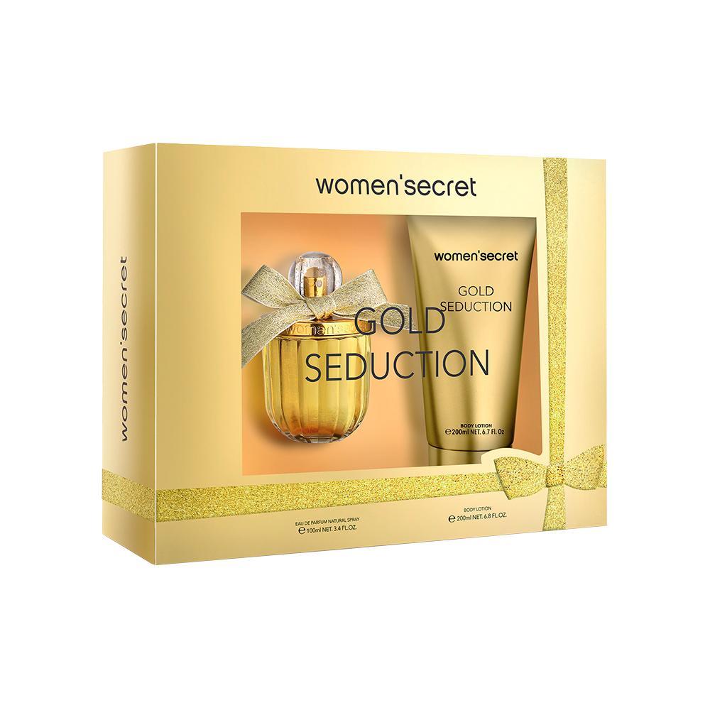Kit Women Secret Gold Seduction EDP Perfume Feminino 100ml e Loção Corporal 200ml - 1