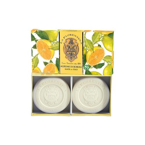 Kit La Florentina Boboli Citrus Sabonete em Barra 2x115g