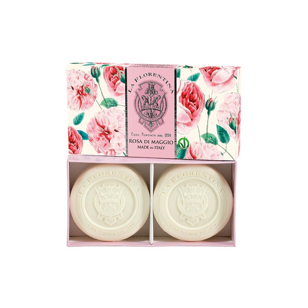 Kit La Florentina Rosa de Maio Sabonete em Barra 2x115g - 1
