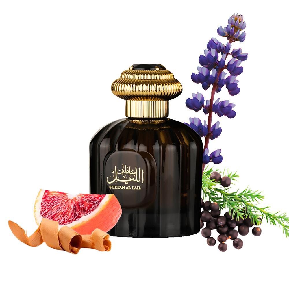 Al Wataniah Sultan Al Lail Edp Perfume Masculino 100ml - 3