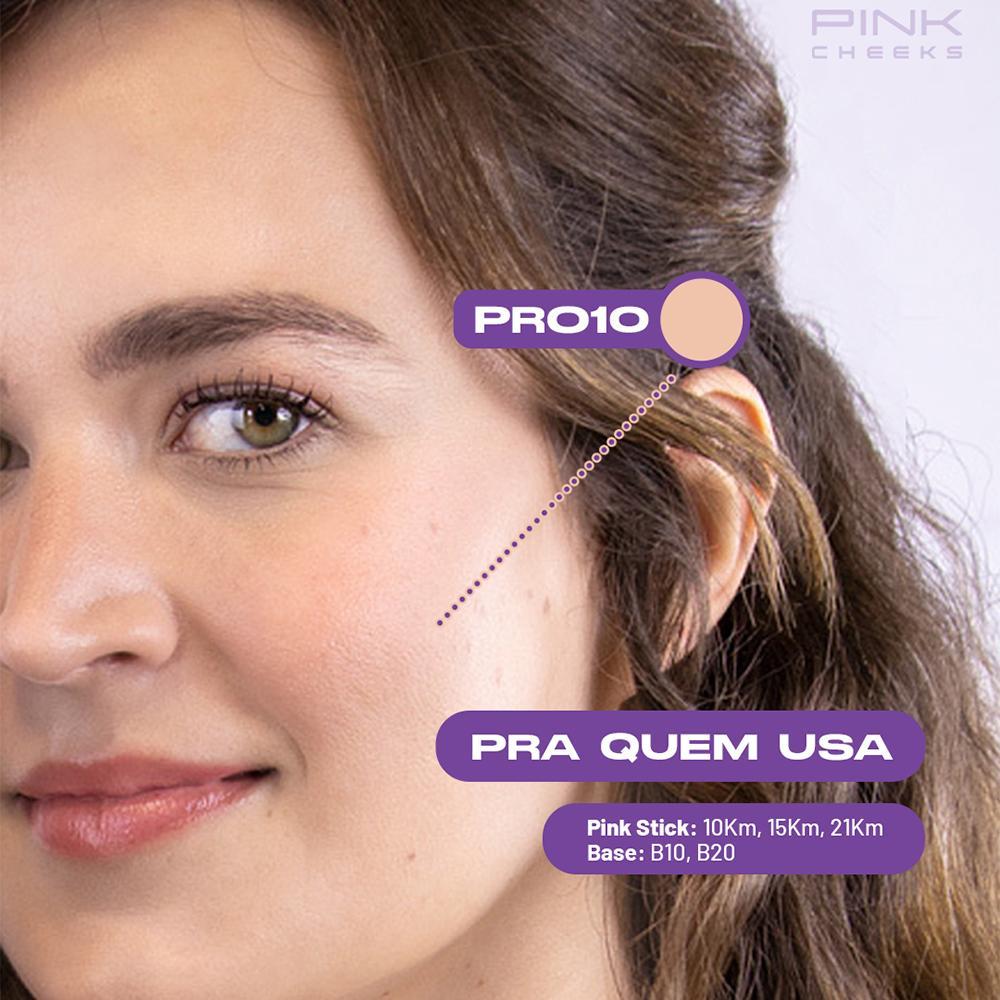 Pink Cheeks Pro Stick FPS 96 FPUVA 43 Pro10 Protetor Solar Facial com Cor 14g - 3
