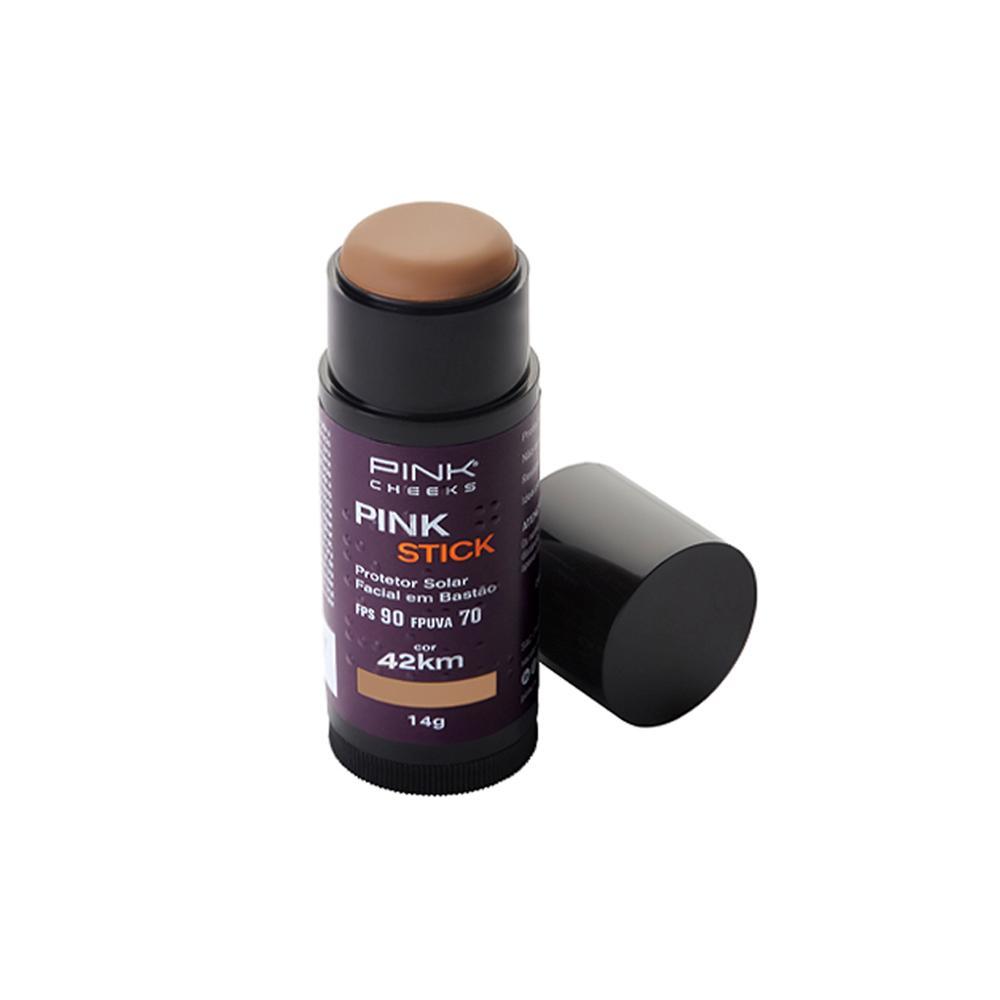 Pink Cheeks Pink Stick FPS 90 FPUVA 70 42Km Protetor Solar Facial com Cor 14g - 1