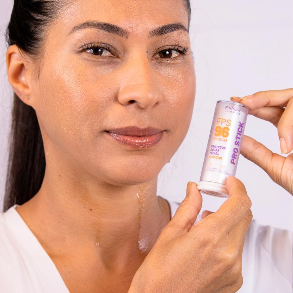 Pink Cheeks Pro Stick FPS 96 FPUVA 43 Pro30 Protetor Solar Facial com Cor 14g - 2