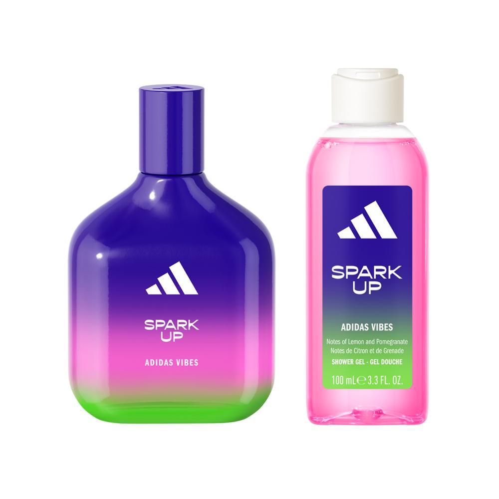 Kit Adidas Adidas Vibes Spark Up Edp 100ml +Shower Gel 100ml - 2
