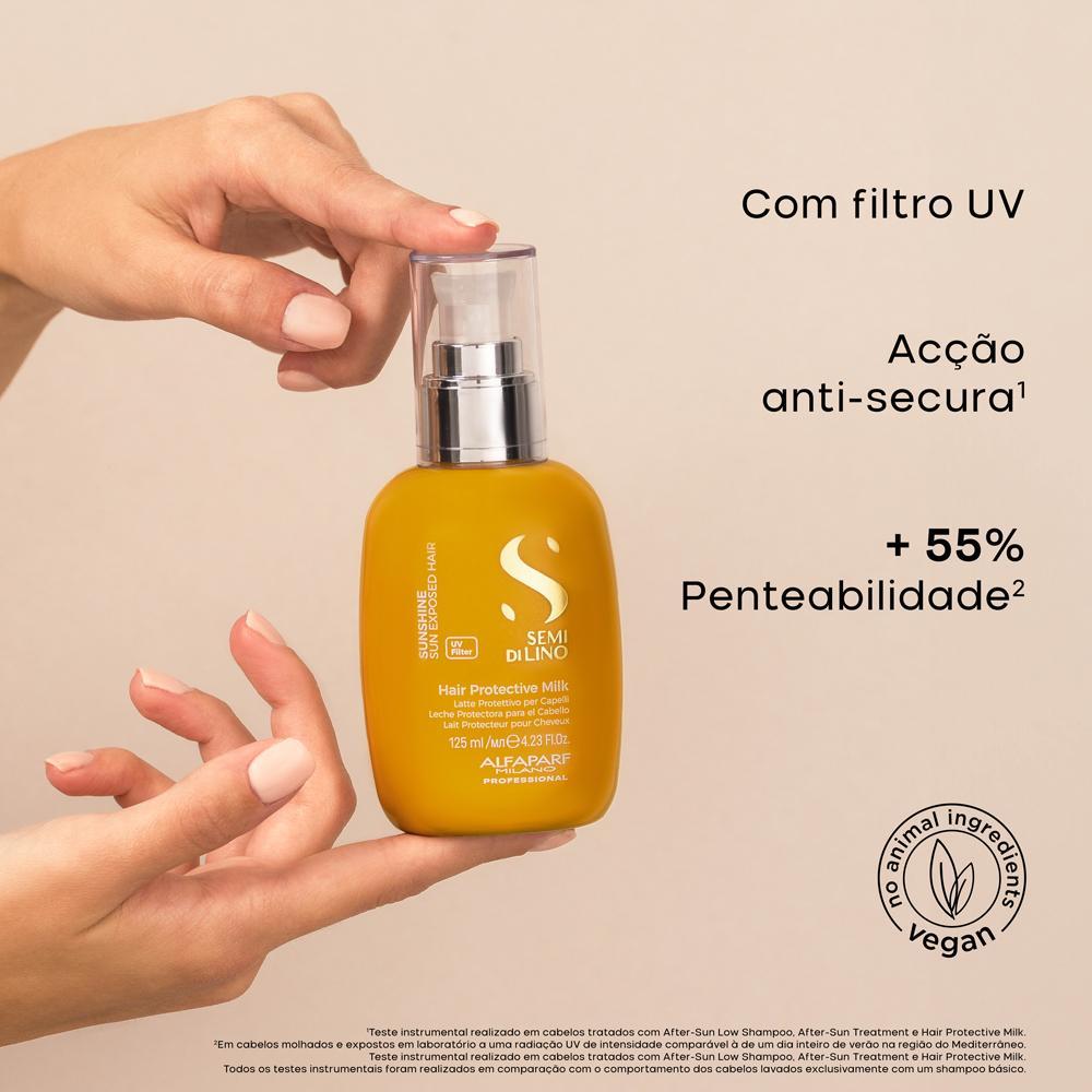 Alfaparf Milano Professional Semi di Lino Sunshine Protective Milk Leave-in 125ml - 2
